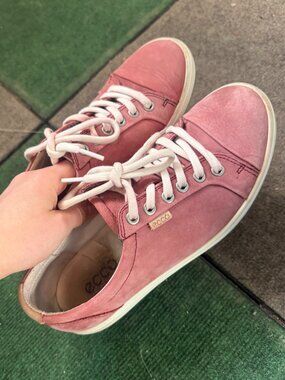 Ecco  Soft 7W Long-Lace Sneakers - pink - size 38